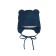 A cap on ties with ears Children's Amarobaby Pure Love Bear, with a lining, size 46-48 cm, color blue