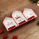 Ceramic Mengitsa "Happiness in the New Year", 26.5x15x3.5 cm, white color
