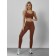 Sports suit female, size 42, brown color