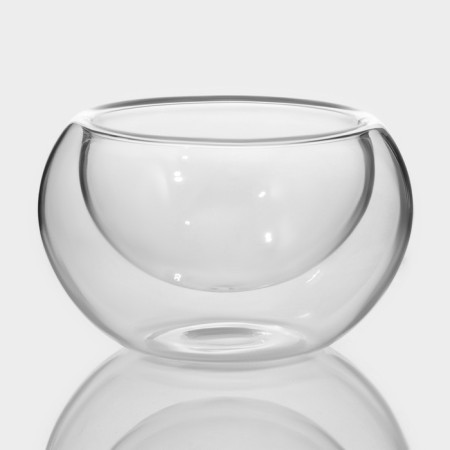 Set of glass ore with double walls Magistro "Sakura", 50 ml, 6 pcs-3
