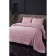 A set with a bedspread "Nadine", size 160x220 cm, 50x70 cm, color of powder
