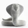 Top for the phone New Year's souvenir "New Year: Cobra", gray, 8.5 x 7.5 cm