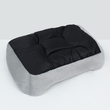 Lynchin-Divan for animals "Bone", 50 x 40 x 15, gray-white-7