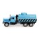 Metal “fuel” truck, inertial, blue color