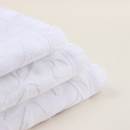Trure -colored towel SL Home: BOHO "Blanc de Blanc" 90x150 cm, 100% cotton, 520 g/m2-7