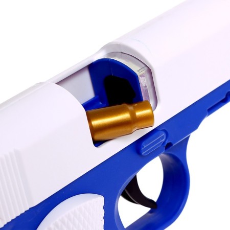 Colt pistol, with sleeves, muffler, shoots soft bullets-4