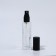 The perfume bottle "Transparent pattern", with a spray, 15 ml, black color