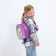 Baby backpack for a girl "Avocado on Pony", 23x20.5 cm