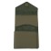 Cartholder, genuine leather, olive 10x8.5x1.5 cm