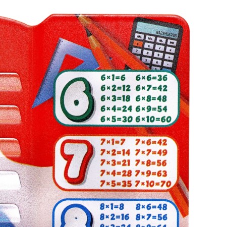 Book stand Metal 21 x 20.5 x 16.5cm table of multiplication-4