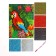 System mosaic "Parrot", EVA stickers + rhinestones