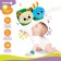 A rattle - a bracelet developing "animals", a set of 2 pcs.