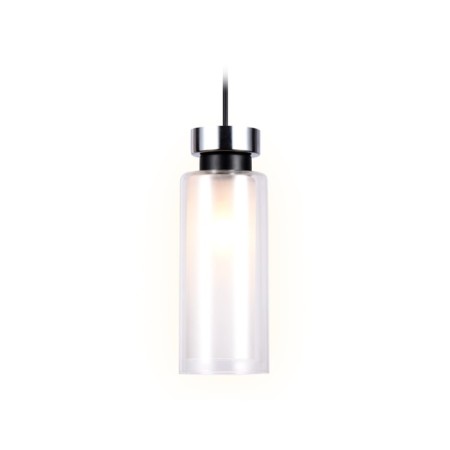 Suspended lamp with a replaceable lamp Ambrella Light, Traditional, Tr3570, E14, Color Chrome