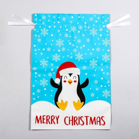 Gift package with ties, "Happy Penguin", 29x43 cm-1