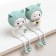 Polystone souvenir "Baby with avocado with long legs" set 2 pcs 22x7.5x6 cm