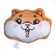 A toy for cats with mint "hamster", 12 x 9.2 cm