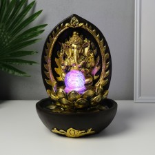 The desktop fountain from the network, the backlight 