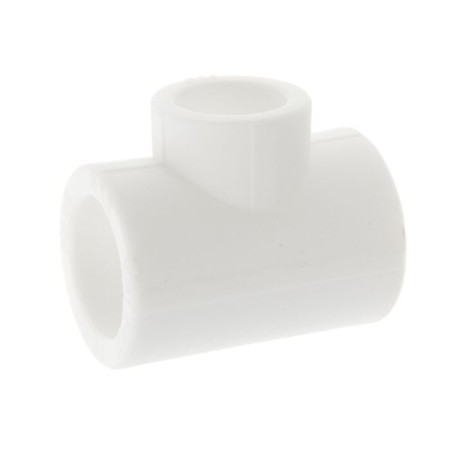 Valfex tee, polypropylene, transition, 32 x 25 x 32 mm
