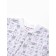 Fufaika (blouse) children's "bunnies", white/pink color, height 62
