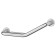The handrail curved with the soapbard d = 25 mm x 39 cm, chrome, artwelle