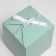 Gift folding box, packaging, “mint”, 12 x 12 x 12 cm