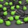 Garland “thread” 5 m with nozzles “Green Balls”, IP20, Dark Thread, 30 LED, Green glow, 8 modes, 220 V
