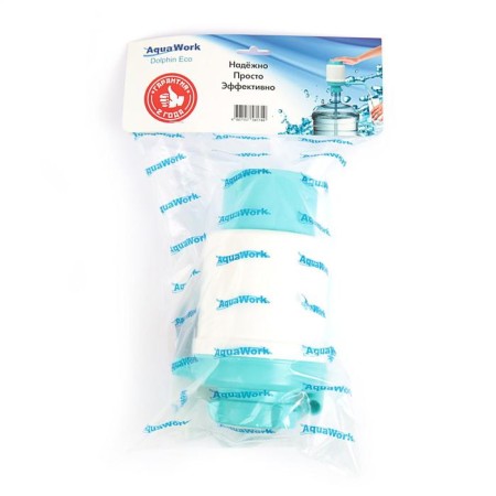Pump for water "Dolphin" IVF, mechanical, under a bottle of 12 to 19 liters, turquoise-2