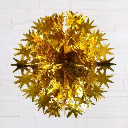 Foil ball "Star" 40x20 cm, mix