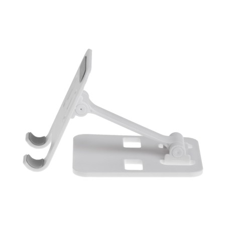 Luazon phone stand, folding, adjustable, rubber inserts, white-3