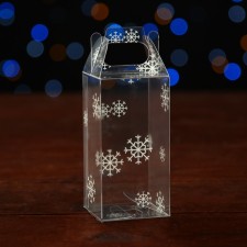 Складная коробка из PVC 4 x 4 x 8 см "Праздничное настроение"