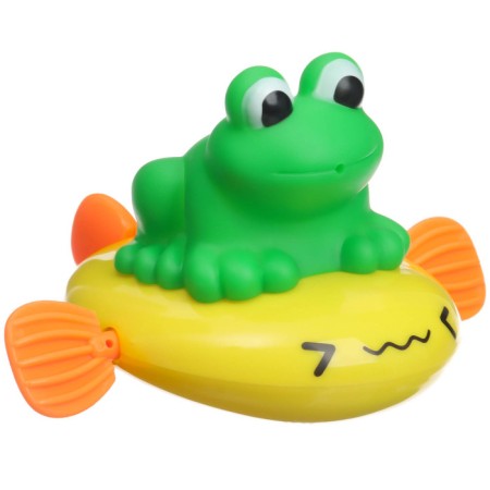 Clothing toy for a bathtub with a spray "Frog", Baby Me-12