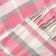 London plaid 140x200cm, white/gray/pink, cotton 50%, polyester 30%, pan 20%