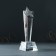 Souvenir Glass Stele "Star - Winner" 6.5x6.5x23 cm