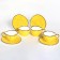 Tea set Samold "Horeca Melon", 2 items