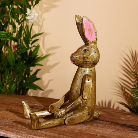 Souvenir "Hare" hanging paws, tree 60 cm-2