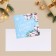 Mini-postcard "Fulfillment of desires", 7 x 7 cm, New Year