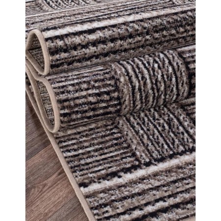 Rectangular carpet Merinos Sierra, size 150x300 cm, color-brown color-2