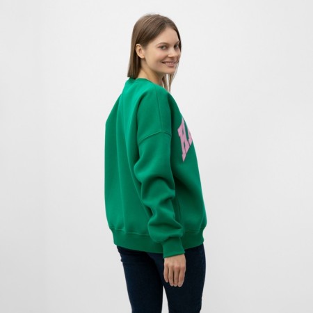 Women's sweatshirt was launched, the color is dark green, the ONE Size (42-46)-3