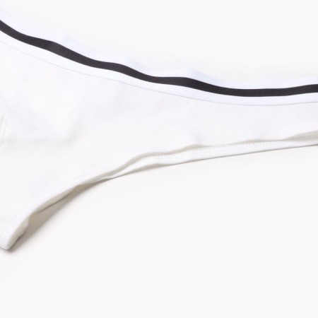 Cowards female brazilians, white color, size 46 (m)-4