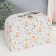 Casket cardboard "Small red flowers" 25x10x18.5 cm