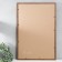 Photo frame wood 40x60 cm, No. 1, 17 mm, mokko (plastic screen)