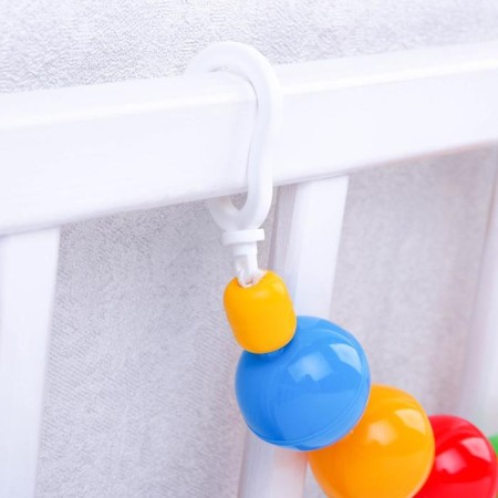 Stretching to the stroller/crib "garland", Aelita-5