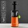 Skarlett SC-JE50S50, Schnekovaya, 200 W, 0.6/0.6 l, 65 rpm, black-orange