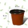 Pot for seedlings, 600 ml, d = 10 cm, h = 8 cm, terracotta, Greengo