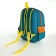 Children's backpack 24.5*11*32, lightning department, 3 n/k, bear, green/orange