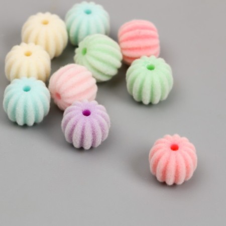 Busina for creativity velvet spraying "Ribbed. Delicate shades" 1x1.2x1.2 cm-1