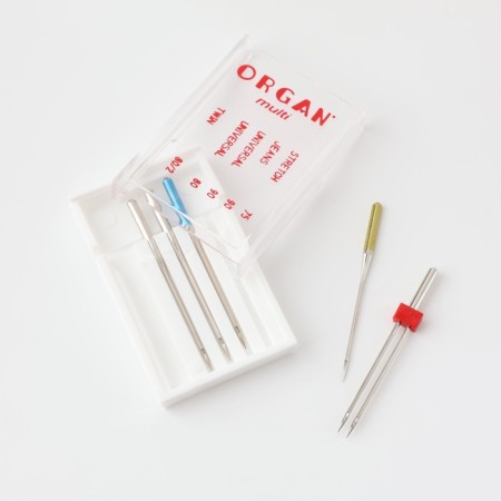 Needles for household sewing machines, Multi No. 75/80/90, 5 pcs-1
