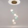 Suspension lamp Maytoni Mod254PL-07BS, G4, 7x28 W, 3210 mm, brass