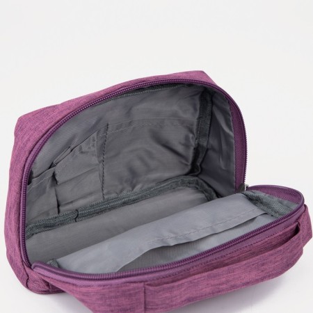 Lightning cosmetic bag, purple color-2