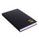 Delivery of a low -up a5, 128 sheets, boumvinyl cover, black